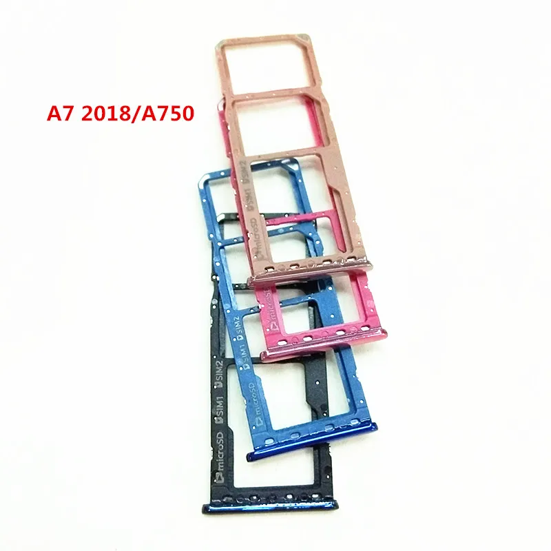 Слот для SIM-карты SD-ридер держатель адаптер Samsung Galaxy A7 2018 A750 A750F | Мобильные