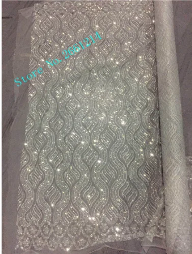 BZL-254 хороший дизайн специальная ручная печать клееная ткань с блестящим кружевом в продаже сетчатая Кружевная аппликация для вечернего платья серебристого цвета