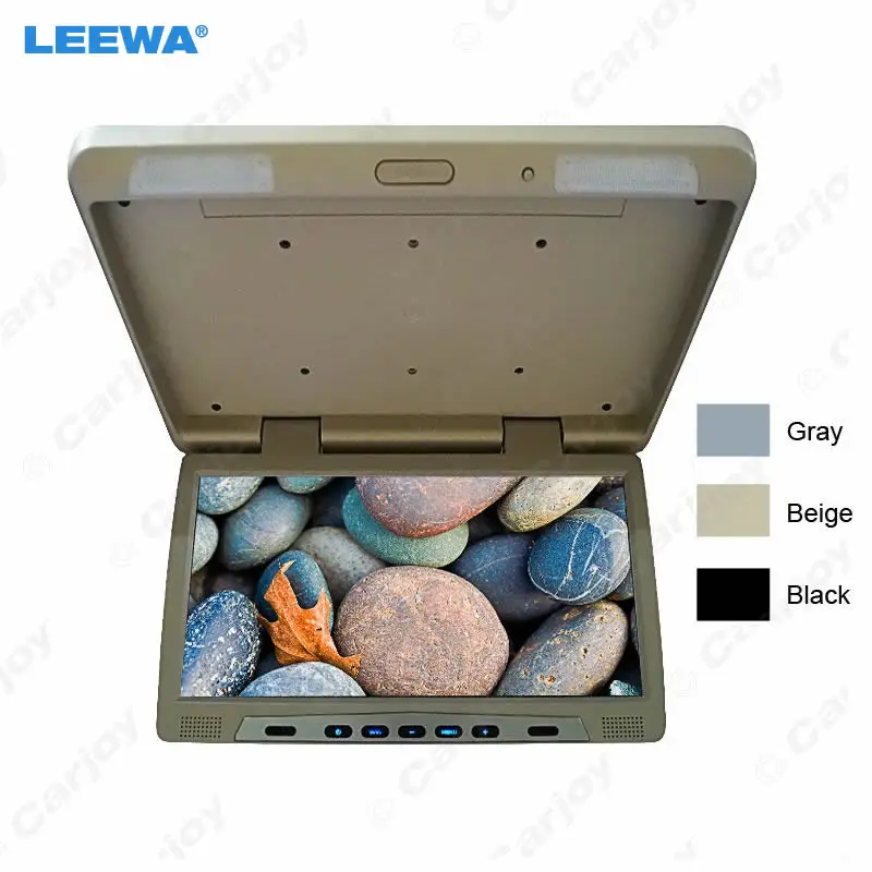 

LEEWA 22" 22inch HD Roof Mounted Flip Down Touch-button Car Bus LCD Monitor Black, Grey, Beige DC 12V #CA1653