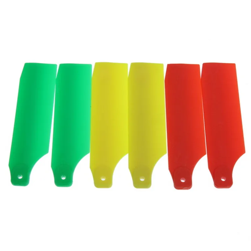 

Best Deal Tarot Tail Rotor Blade Propeller TL45035-06 F02174 For All Trex 450 Yellow Red Green Orange