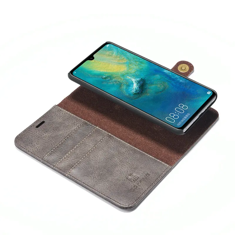 Для huawei mate 20 Pro чехол из натуральной кожи mate 20 Lite Роскошный Ретро 2 в 1 съемный кошелек книжка на mate 20 mate 20 Pro откидная крышка