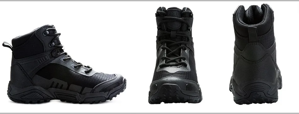 FREE SOLDIER outdoor sports tactical military men boots wear-resistant shoes for hiking climbing camping