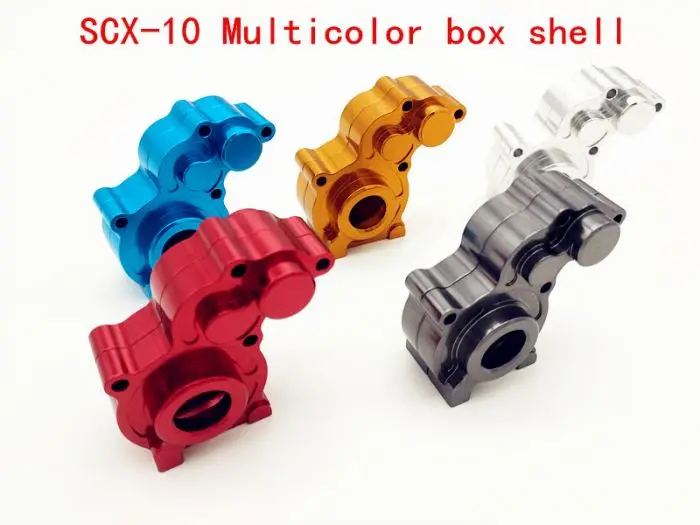 

Alloy Aluminum Transmission Set Center Gear Box Mount For 1/10 Rock Crawler Car AX10 Upgrade