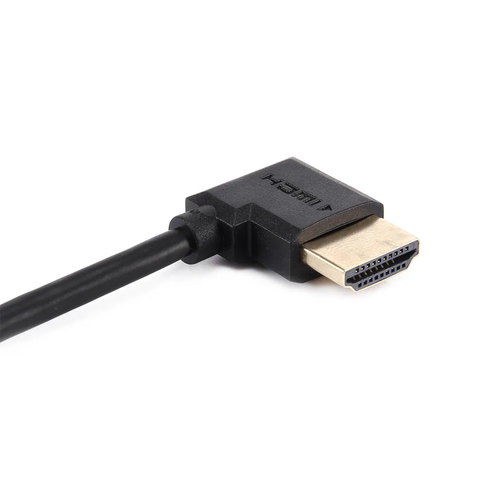 

HOT 30cm Mini HDMI Male to Female Converter Up Down Right Left Angled Adapter Cable Drop shipping