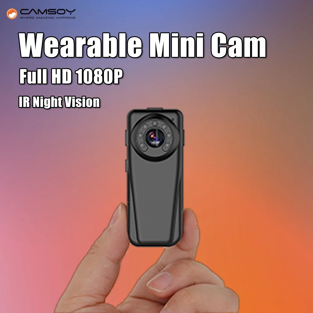 Full HD 1080P Mini Camera Infrared Night Vision Kamera Wide Angle Digital Voice Video Recorder DV