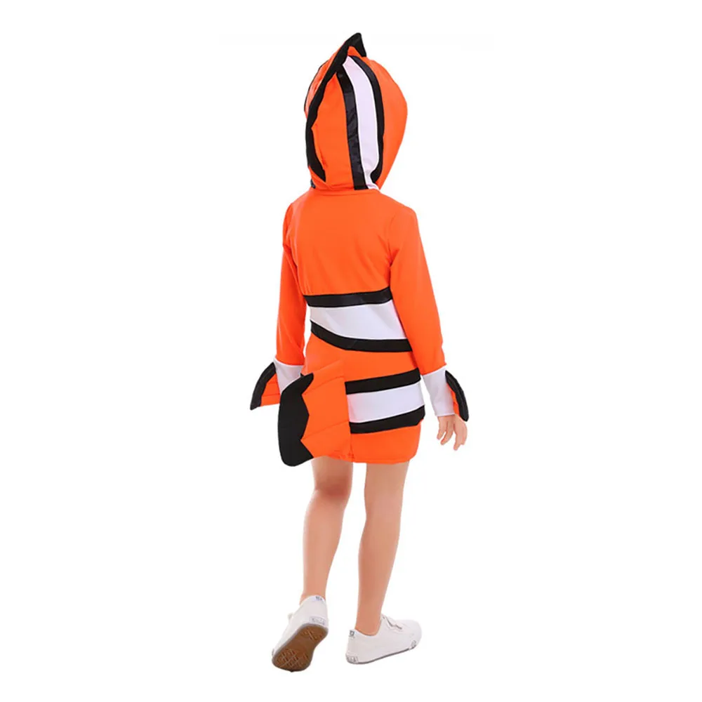 Erwachsene Kinder Niedlich Finde Nemo Kostüm Clown Tier Cosplay Tapsen Outfit 