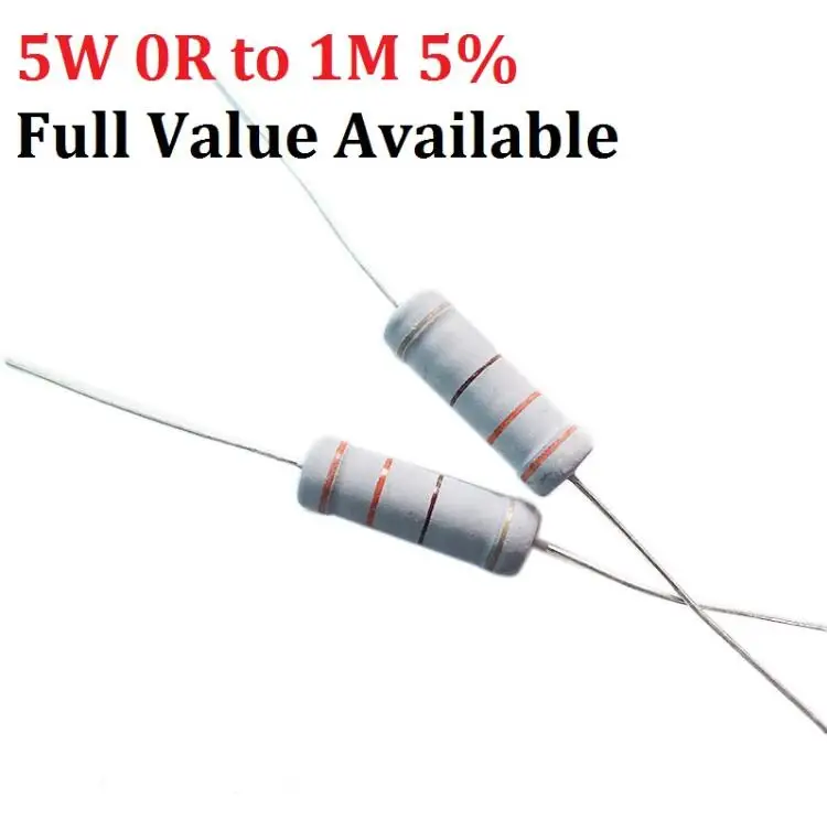 Resistenze carbonio 12 x 10 k Ohm 2 W//5/%