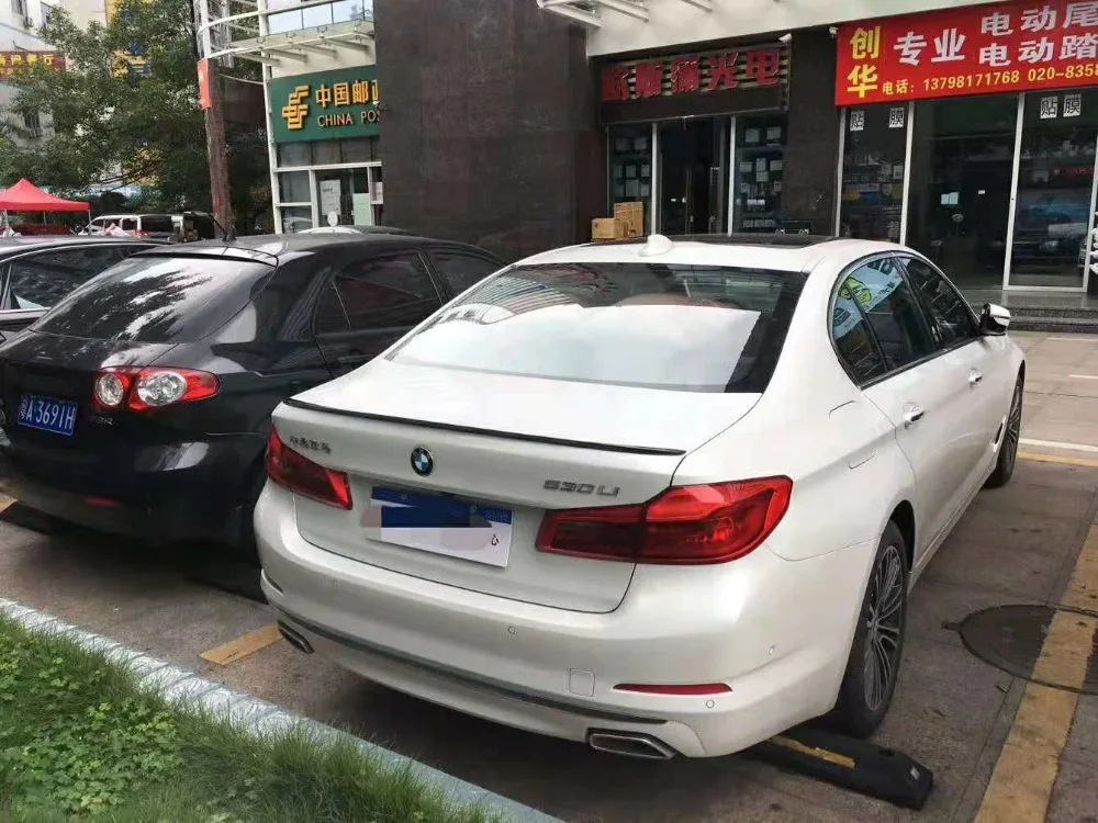 Osmrk Неокрашенный задний спойлер из АБС пластика для BMW G30|Спойлеры и крылья| |