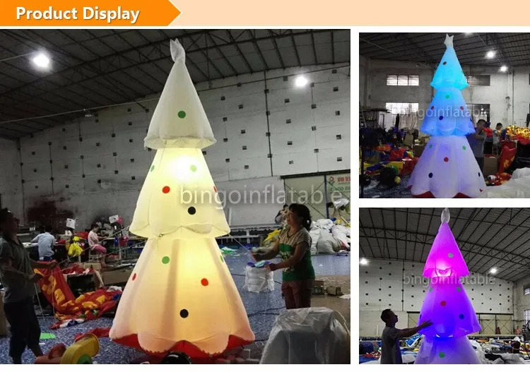 Рождество надувные елка со светодиодной подсветкой украшения 10FT./3 м high-bg-a0757 игрушка