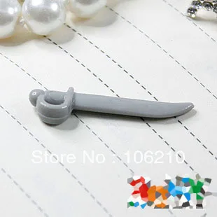 

rebrickable Sword compatible accessory bricklink DIY building block Assembles Particles brickset