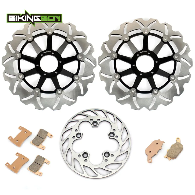 BIKINGBOY для HONDA CBR 600 F 99 00 CBR600F4 SuperSport 1999 2000 спереди и сзади тормозные диски роторов