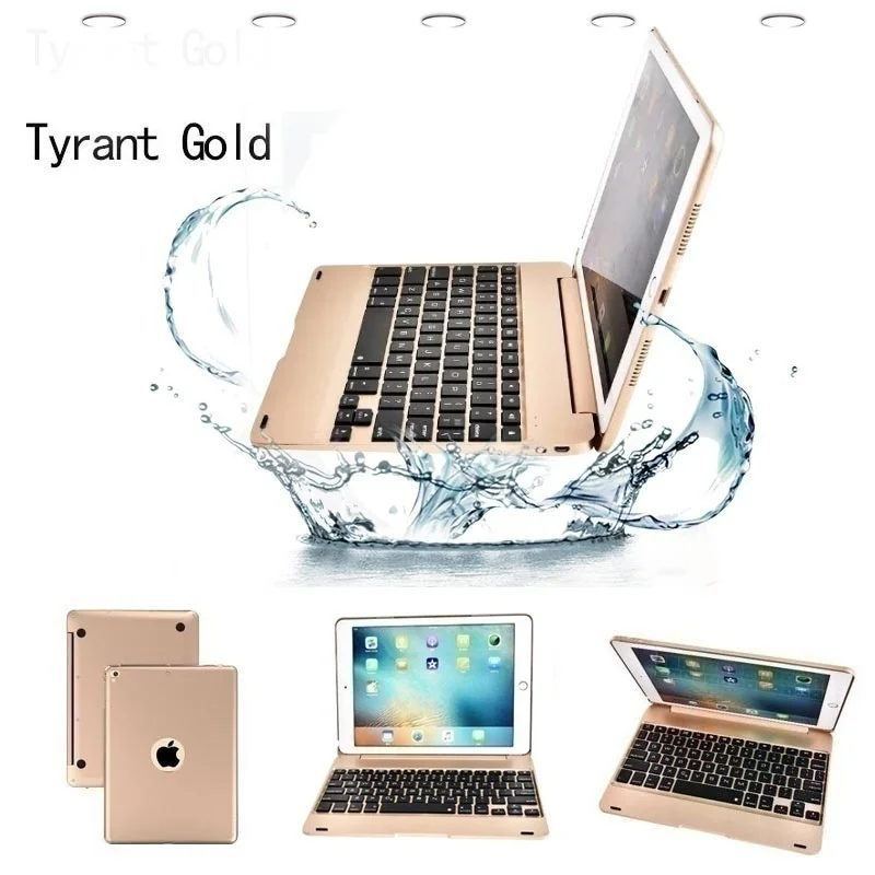 christmas gift 2019Ultra-thin Wireless External Bluetooth Keyboard For Ipad Air2 / Pro 9.7-inch Notebook Flip Bluetooth Keyboard