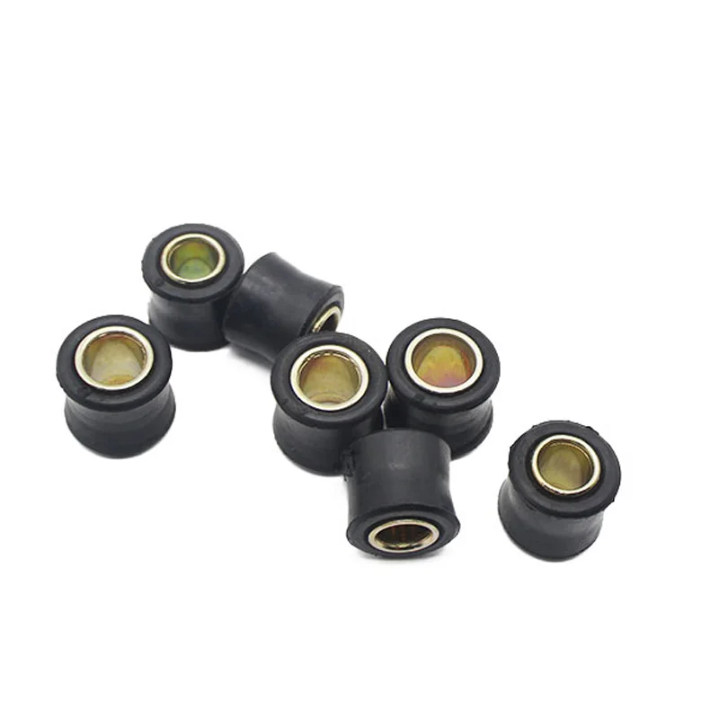 

2pcs Motorcycle Electric Scooter Rear Shock Absorber Rubber Sleeve Cushion Rubber Ring 10mm 12mm Rear Shock Absorber Bushing