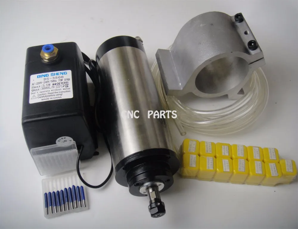 Buy CNC milling spindle ER11 1.5KW water cooling