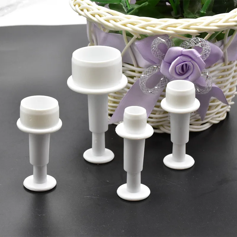 

Dessert Sugar Craft Plastic Baking Accessories Cookie Cutters Spring Embossing Mold Biscuit Cutting Die Round Shape printing die