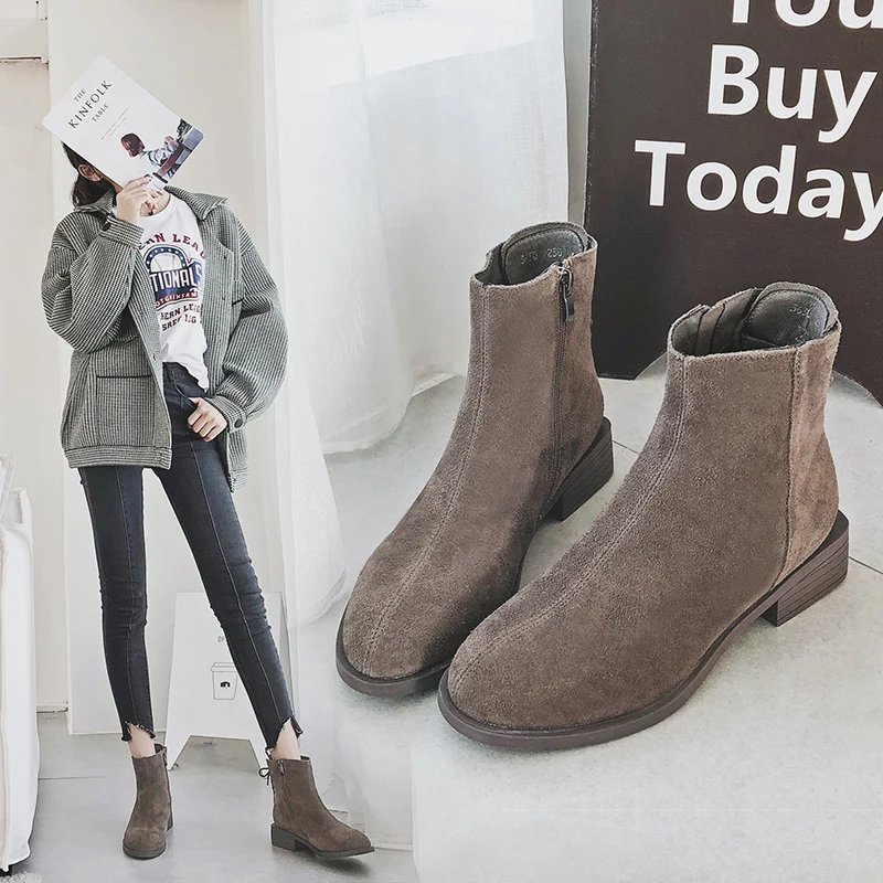 

MYCORON New Winter Women Snow Shoes High Quality Female Platform Ankle Boots Warm Wedge Winter Boots Women Bayan Ayakkabi