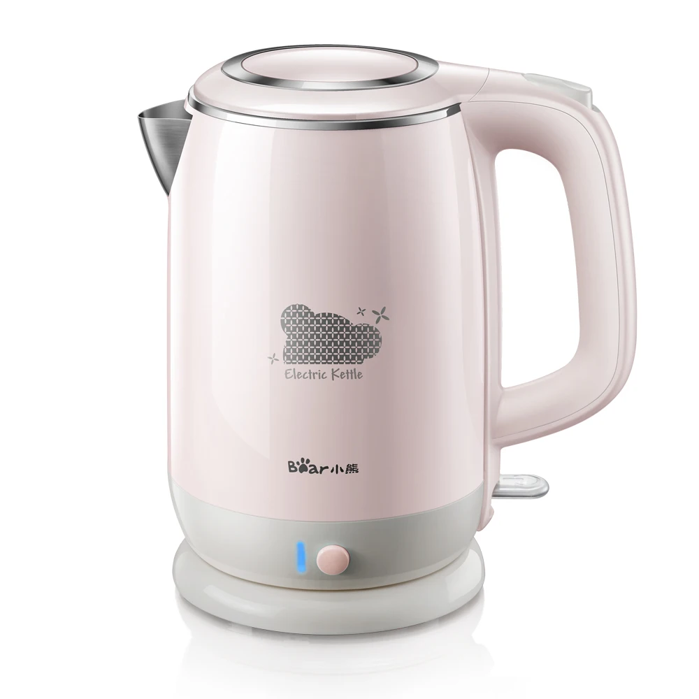 1.5L Automatic Power Off Household Electric Kettle Waterkettle 304 Stainless Steel Kitchen Appliances for Coffee Boiling Water