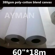 6" цифровая печать смесовая ткань на основе хлопка струйный холст водонепроницаемый