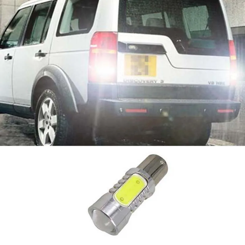 

1pcs P21W BA15S 7.5W LED Canbus no error backup reverse light lamp for Land Rover Discovery 3 Range Rover Freelander
