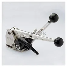 Низкая цена SMK-25/13 ручной Бессальниковый инструмент для обвязки стальными лентами, натяжное устройство, герметик и резка комбинированный инструмент для 13-25 мм