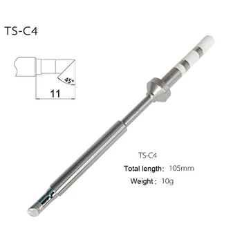 

1PCS TS-C4 Headd Replacement Solder Tip For Mini TS100 Digital Soldering Iron Replacement Tip Lead Free Electric Soldering Iron