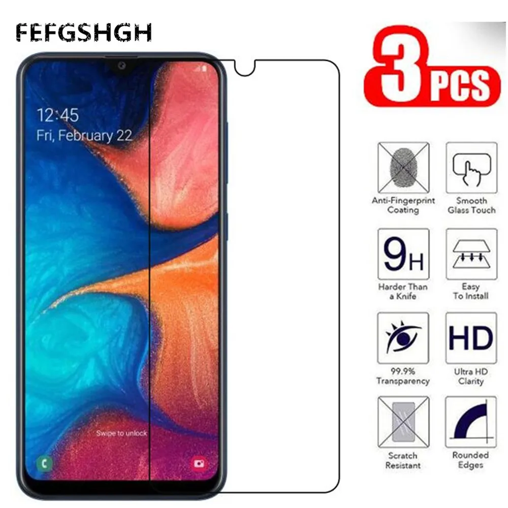 2.5D 9H Tempered Glass For Samsung Galaxy A20 Screen Protector On The A20E Protective Film | Мобильные телефоны и