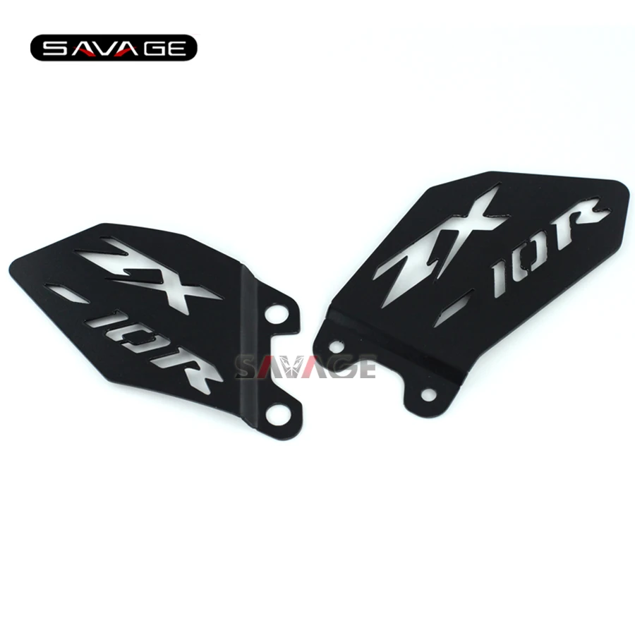 For KAWASAKI NINJA ZX 10R 2011 2017 Footrest Foot Peg Heel Plates Guard