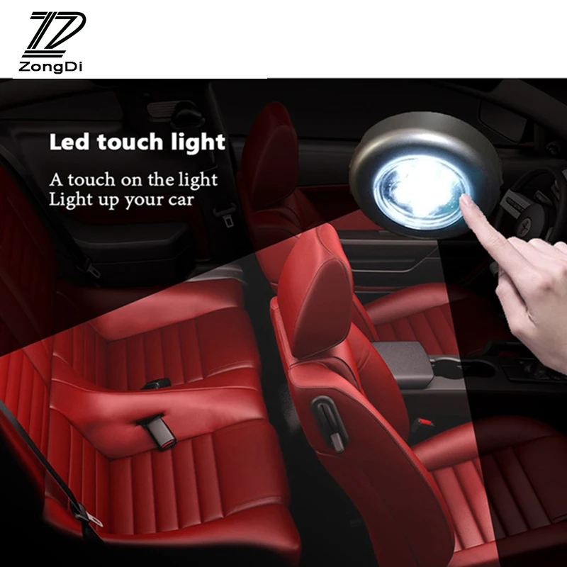 

ZD 1X For VW Passat B5 B6 Polo Golf 4 5 Chevrolet Cruze Lada Granta RAM Audi A3 Q7 Car Interior Grille Reading Lamp Decoration