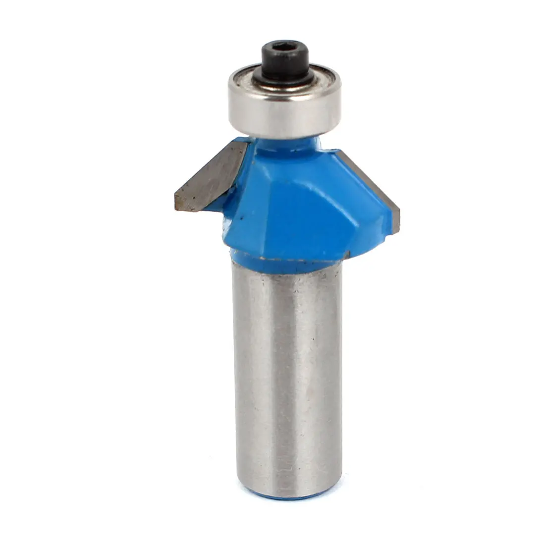 

UXCELL Carpentry 45 Degree 1/2" X 3/8" End Bearing Chamfer Router Bit Blue