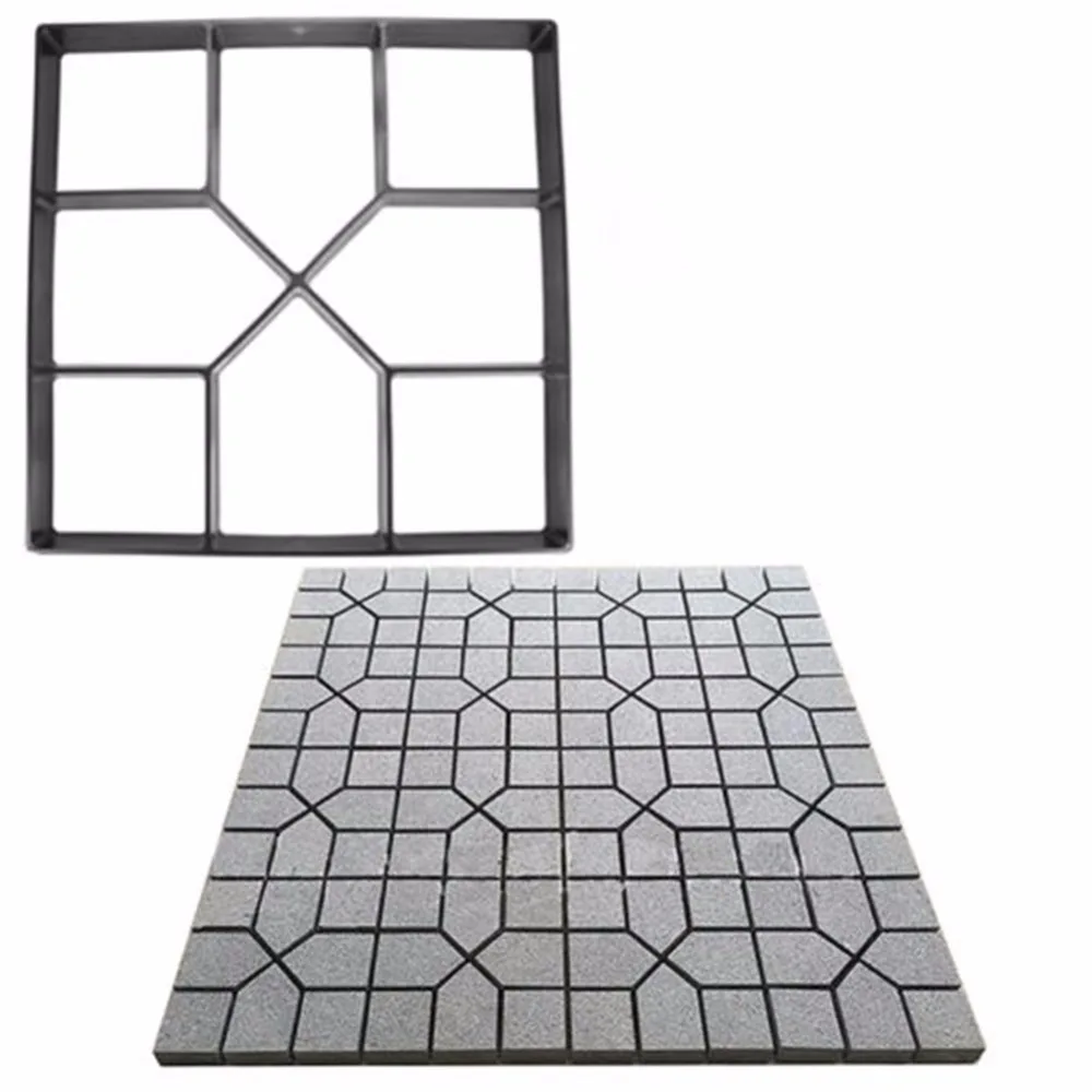 

Garden Path Maker Mold Walk Pavement Concrete Mould DIY Manually Paving Cement Brick Stone Road Concrete Molds Pathmate Moulds