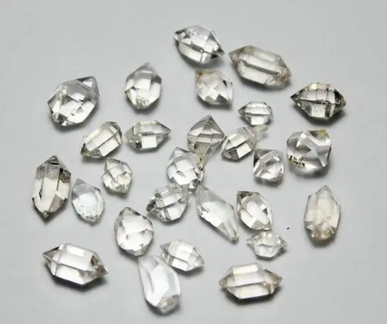 27 шт. AAA + высокое качество алмаз херкимера кристаллическая точка 107g|diamond sphere|crystal