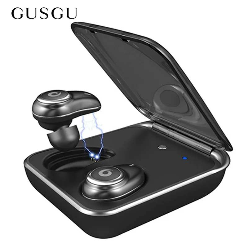 TWS наушники V5.0 Bluetooth гарнитура Беспроводные вкладыши спортивные с микрофоном и