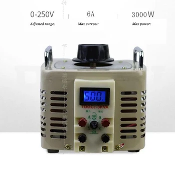 

Digital Display Voltage Regulator 220v Auto-coupled Contact AC With Output 0-250v Adjustable Voltage Power Supply TDGC2