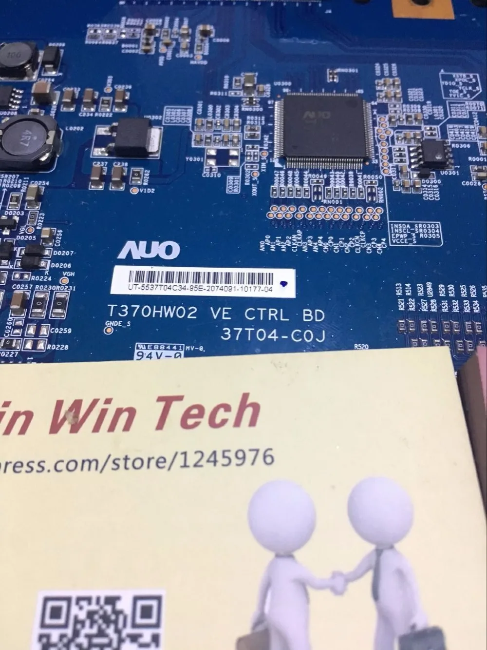 T con t3704 c0j 100% новая оригинальная плата T370HW02 VE CTRL BD 37T04 C0J для 32/37/40/42/46 дюймов LE37b651T3WXXC