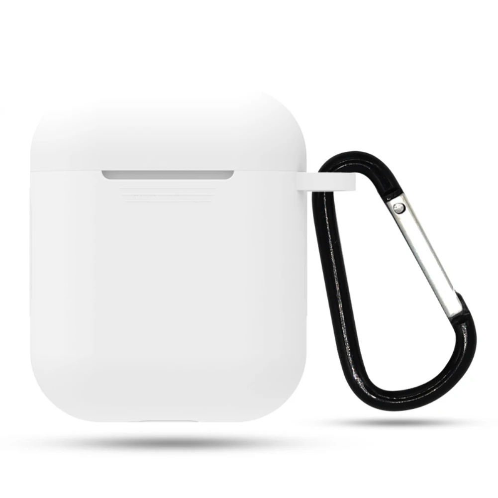 Силиконовый мягкий чехол для наушников Apple Airpods беспроводные Bluetooth наушники