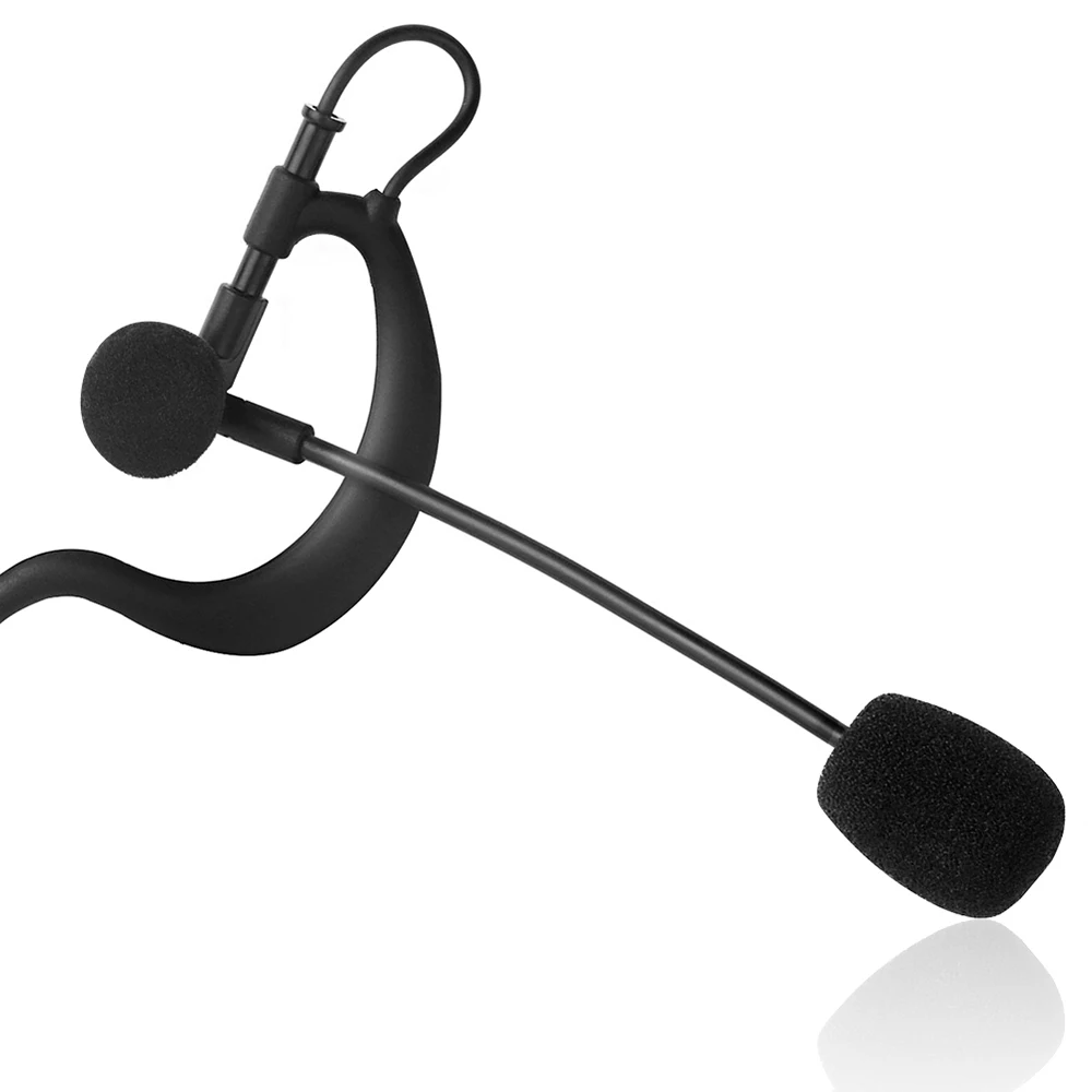 Vnetphone 3.5mm Referee Headset Earhook Intercom Headphones for V4 V6