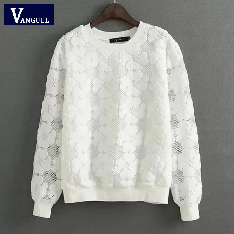 Vangull o التحوط النساء الرباط الجوف خارج أنثى هوديس البلوز الجديد كل مباراة الكبس sudaderas s ~ xxl moletom الأنثوية
