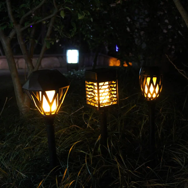

Hot Solar Power Flame Flicker LED Torch Light Waterproof 51 LEDs Lamp for Garden Courtyard XJS789