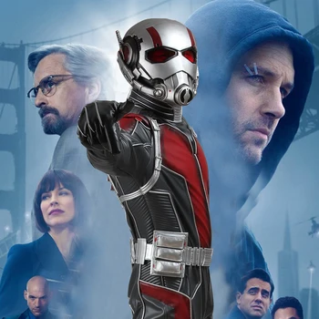 

Movie Ant-Man Cosplay Costume Superhero Scott Lang Cosplay Jumpsuit Outfit Halloween Ant Man Outfit Suit Custom Made