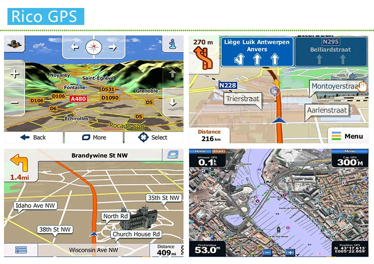 4,3 дюймов WinCE 6,0 Автомобильный gps навигации радио 8 Гб 256 м Автомобильные gps навигаторов грузовых автомобилей карта обновление