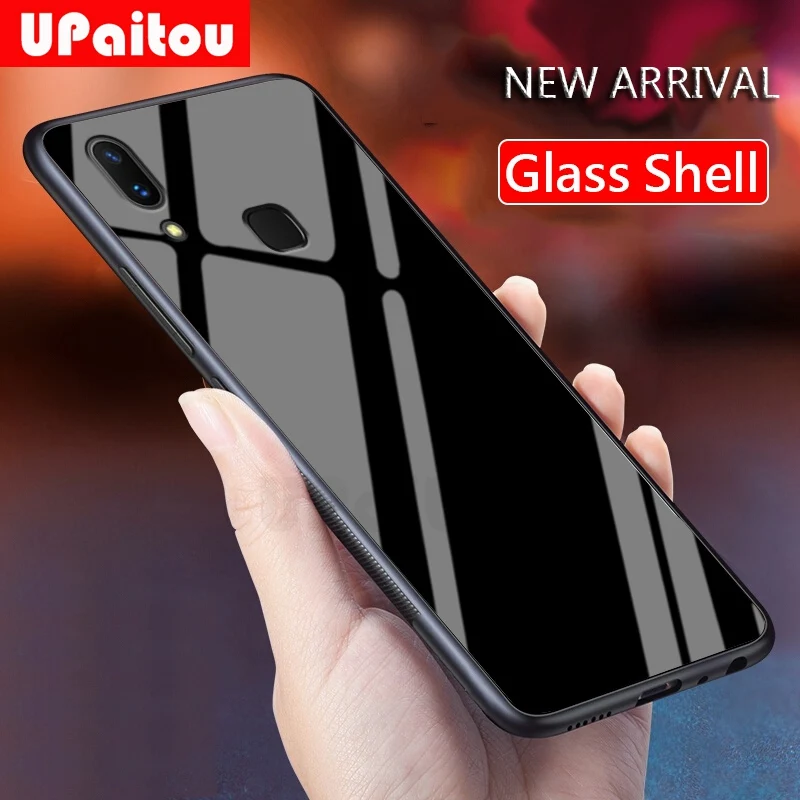 UPaitou Luxury Tempered Glass Case for VIVO V15 Pro V11 Pro V11i Case TPU Bumper Shockproof Case for vivo v11 Back Cover UPaitou Luxury Tempered Glass Case for VIVO V15 Pro V11 Pro V11i Case TPU Bumper Shockproof Case for vivo v11 Back Cover