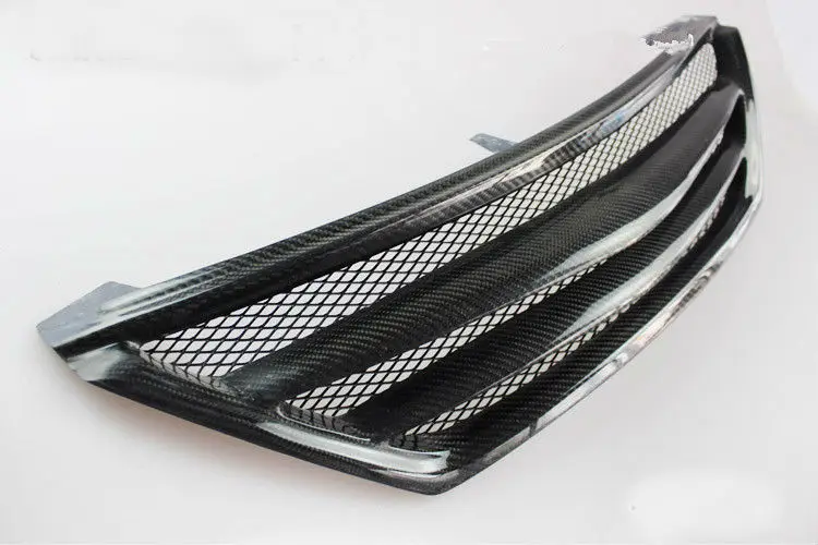 GS стиль Реальные углеродного волокна/Праймер Неокрашенный FRP автомобиль Передняя решетка для TOYOTA MARK X REIZ 2005-2009/2010 2011 2012