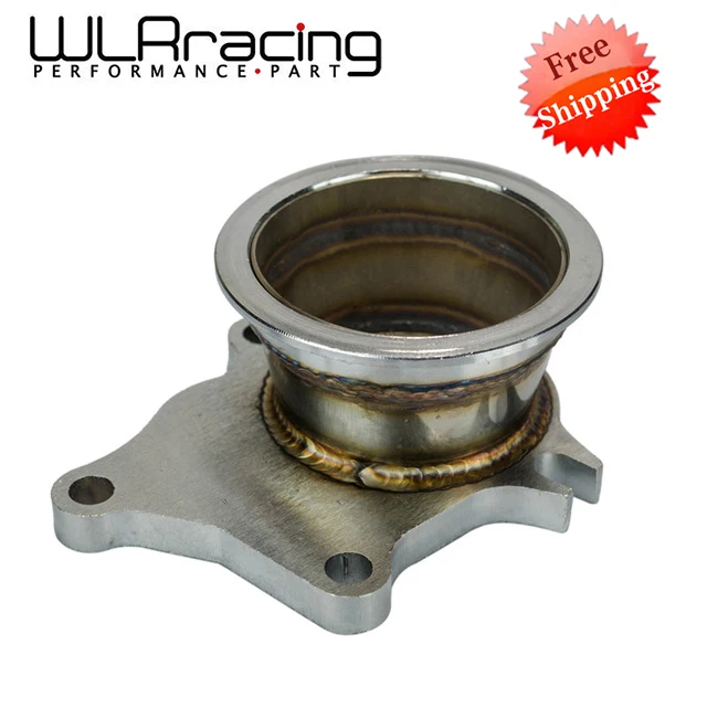 

WLR RACING - Free shipping Stainless Steel Adapter for T3/T4 Turbo 5 Bolt to 3" V-Band Flange Turbo Adaptor Flange WLR4825