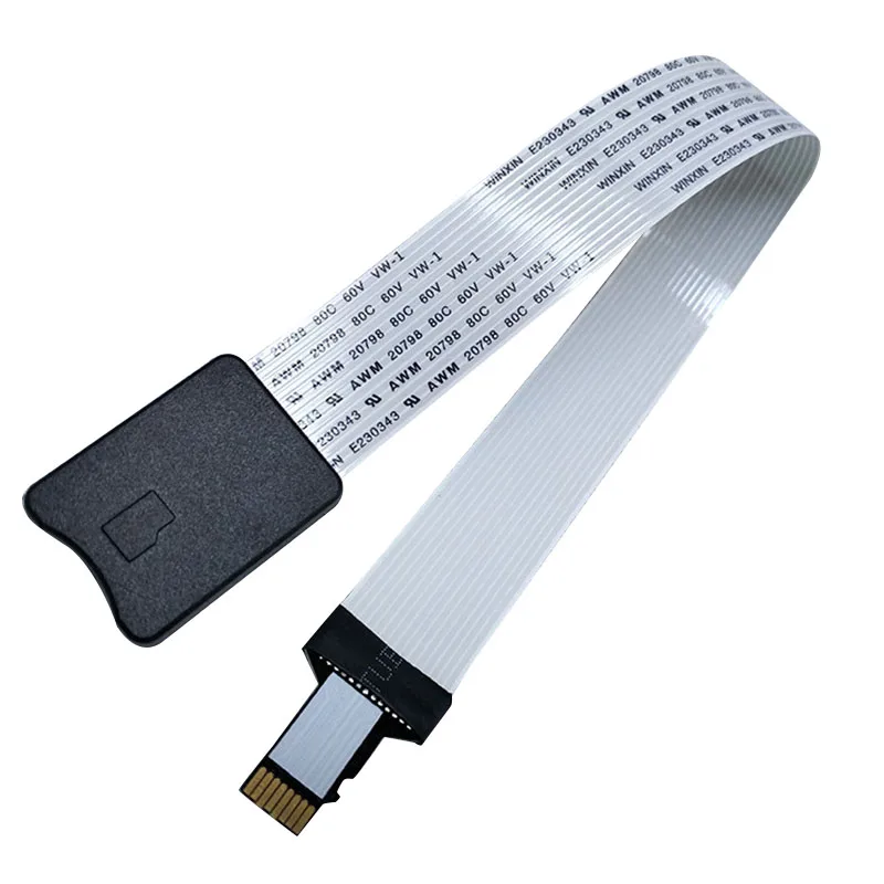 25 см 48 60 Micro SD для tf карты удлинитель адаптер гибкий 16 ГБ 32 Гб 64 SD/SDHC