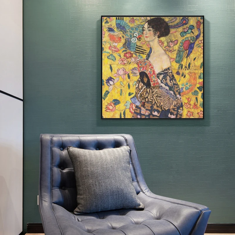 Gustav Klimt Классическая известная живопись плакаты и печать украшение на стену, живопись маслом на холсте настенная декоративная картина для гостиной