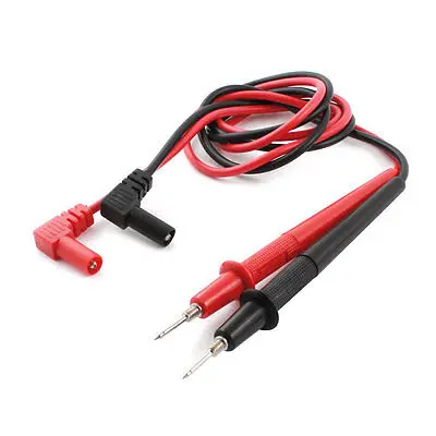 

1000V Multimeter Probe Test Lead Wire Cable 31.5" Long Black Red 2pcs
