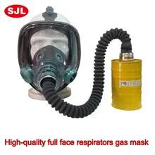 Высокое качество, респиратор, противогаз, 3 комплекта, пожарный контроль, военные пестициды, gasmaske compatible III M 6800 gasmaske