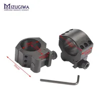 Conjunto de trilho picatinny 30mm, 2 peças, baixo perfil, montagem de escopo, resistente, anel de escopo, extremo, caça acessórios caza