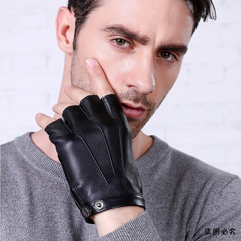 Svadilfari спортивные перчатки на половину пальца мужские из натуральной кожи Тяжелая атлетика зимние варежки без пальцев тактические перчатки женские рукавицы
