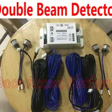 Двойной безопасный луч света датчик автоматической двери, безопасность света луча контроля доступа дверной замок системы домашнего офиса дверной контроллер двери